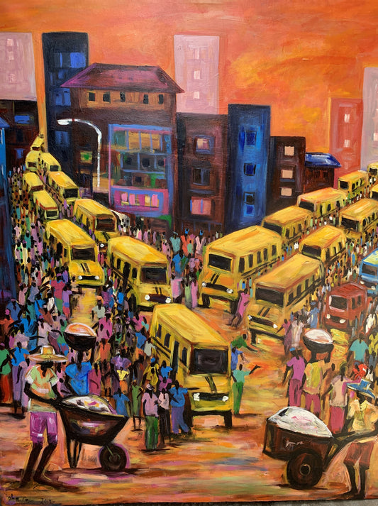 Lagos Bus Stop