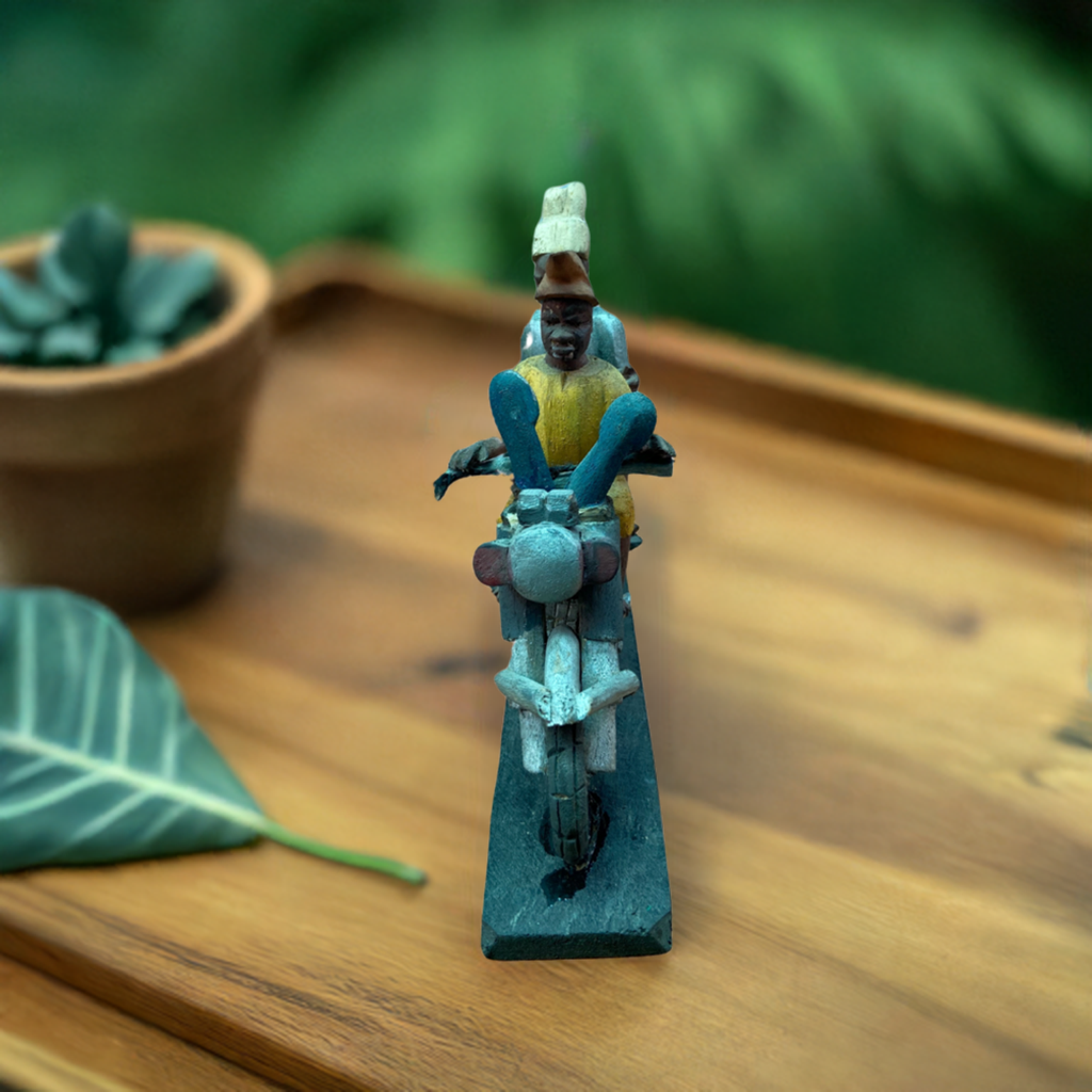 Public Transport - African Lifestyle Wooden Figure (Mid-size)