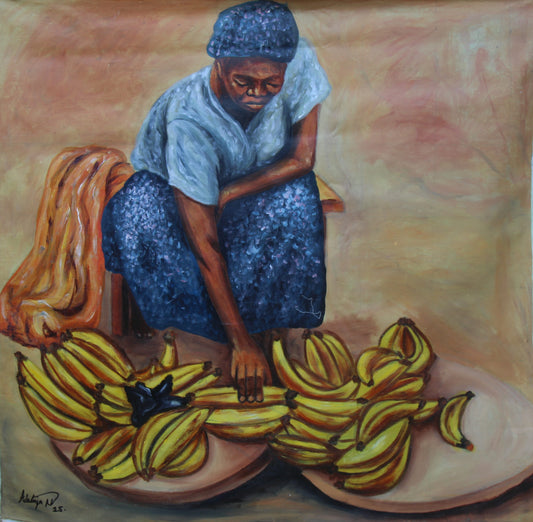 Plantain seller