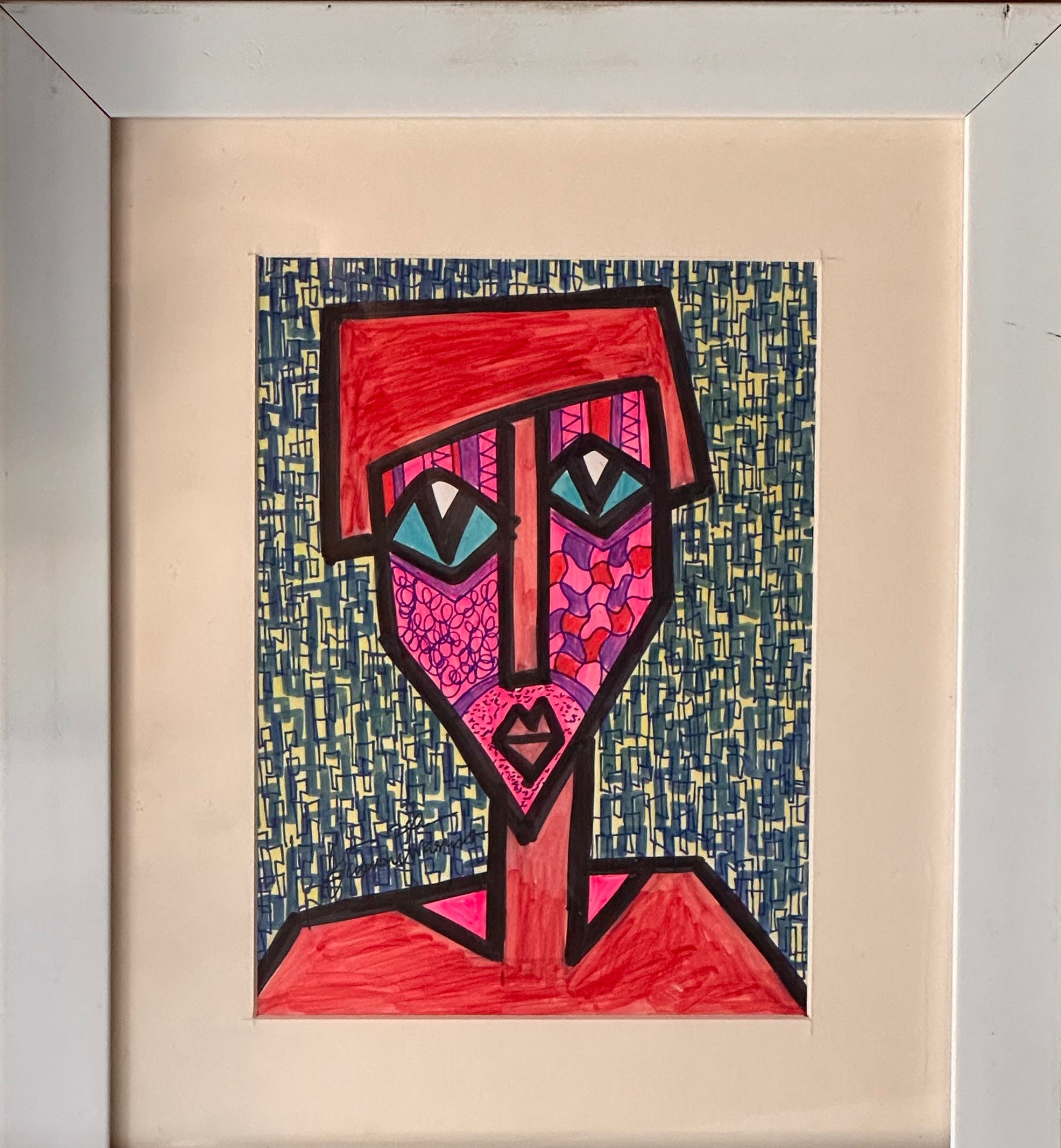 Tanko - Original portrait painting by Daminu Wasiu - Contemporary African art