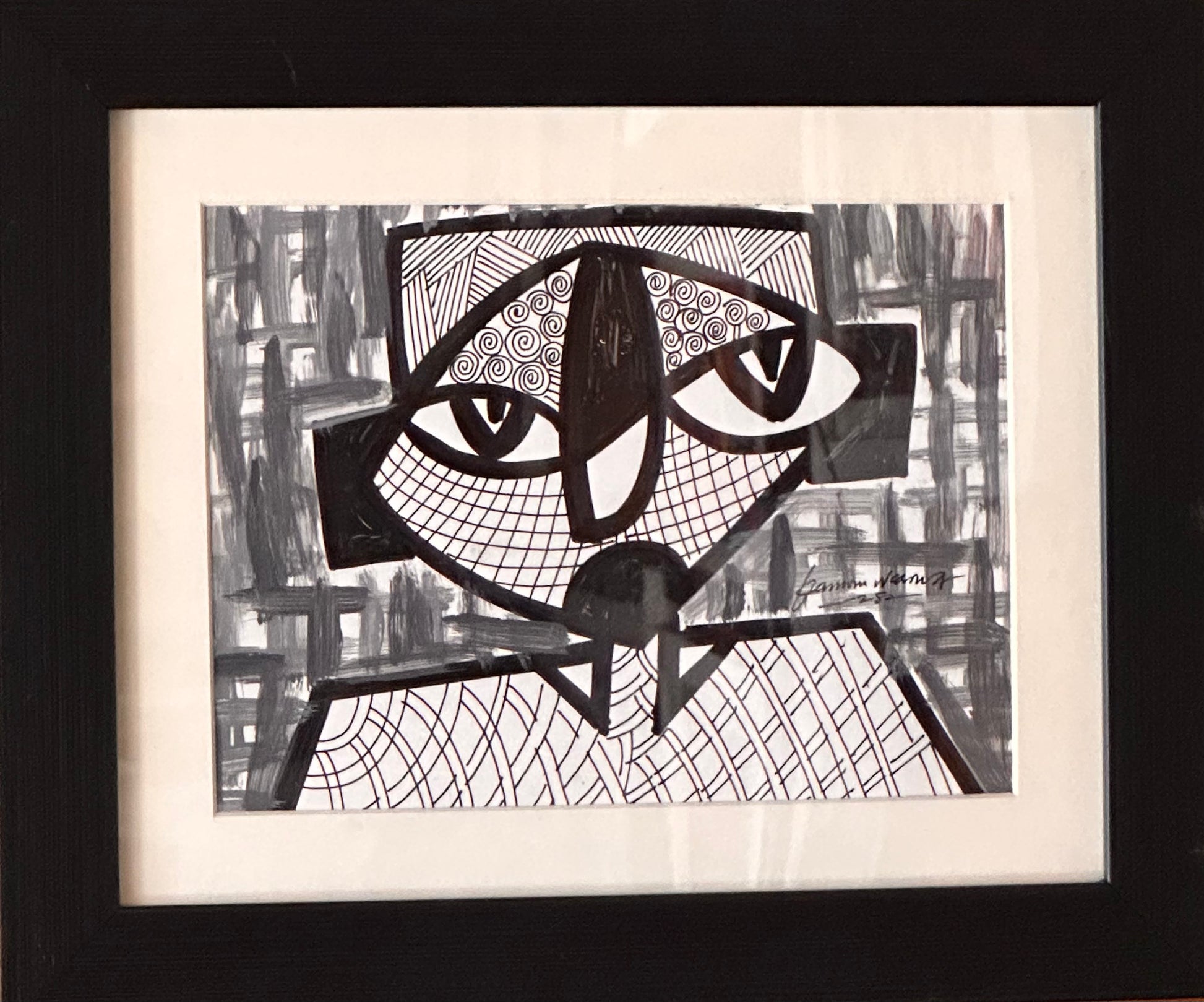 Yayyi - Original portrait painting by Daminu Wasiu - Contemporary African art