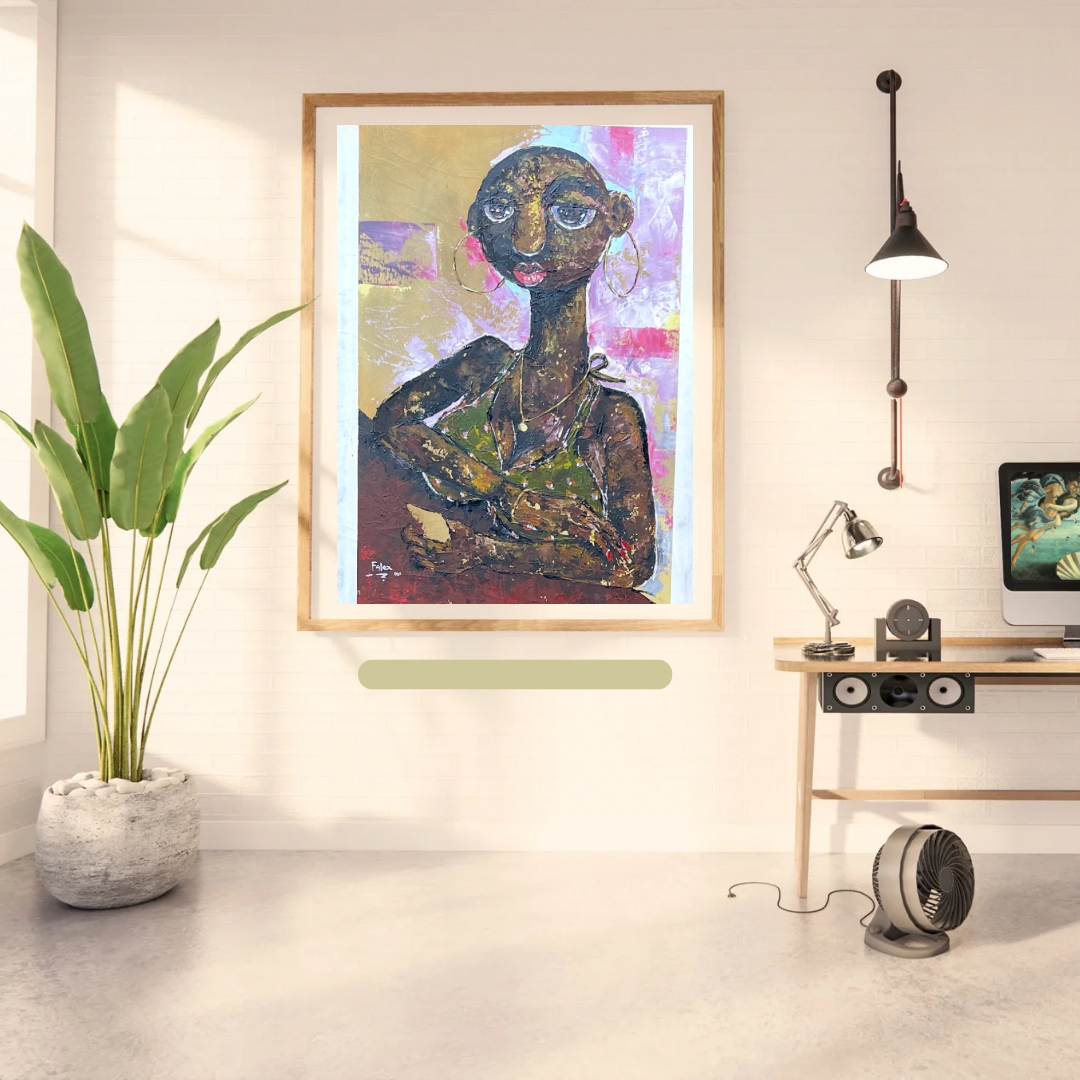 nan artwork by Nigerian artist Unknown contemporary African art