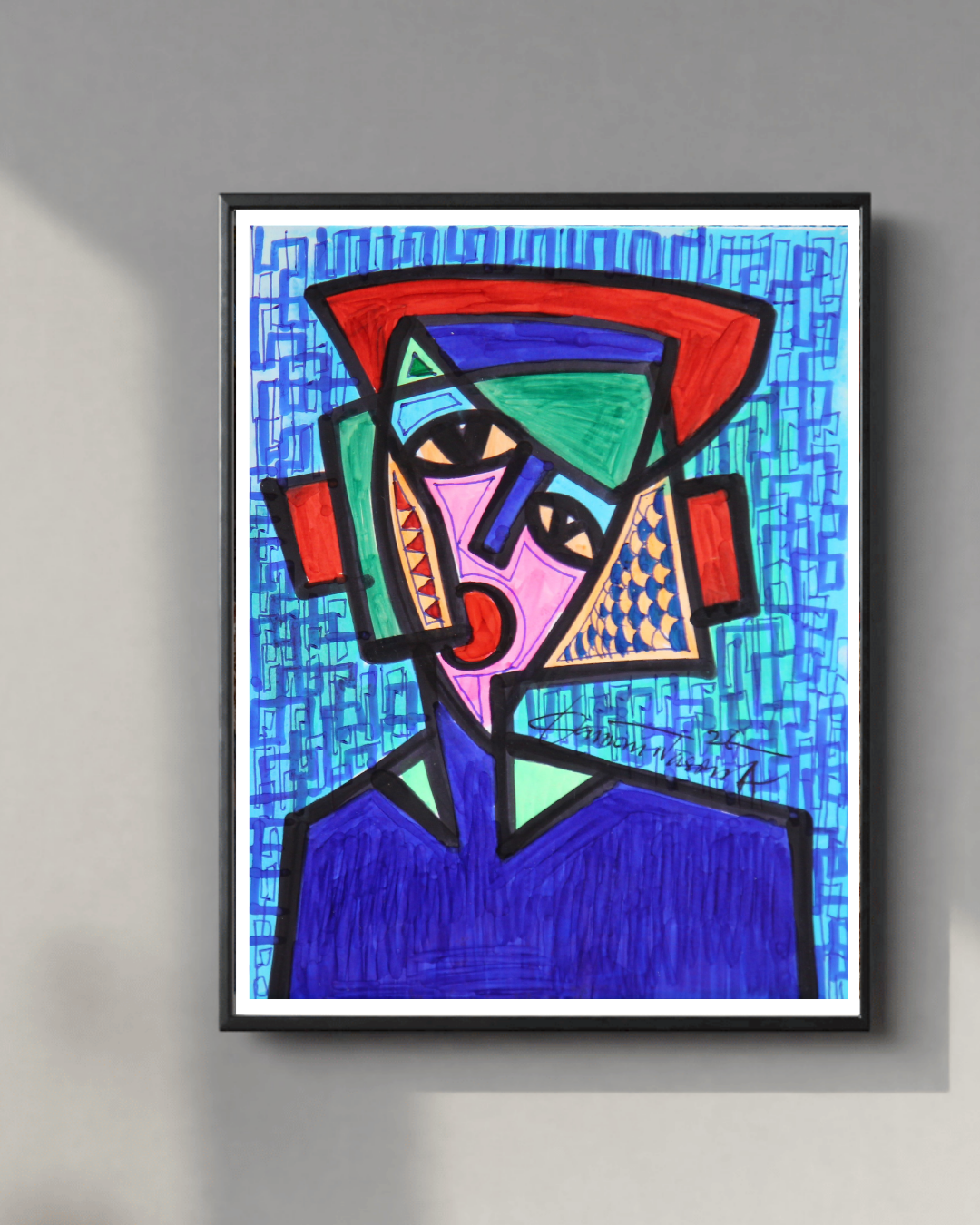 Fuskokin Afirka. African Decorative Art. A Collection Miniature Paintings by Nigerian Artist Daminu Wasiu.