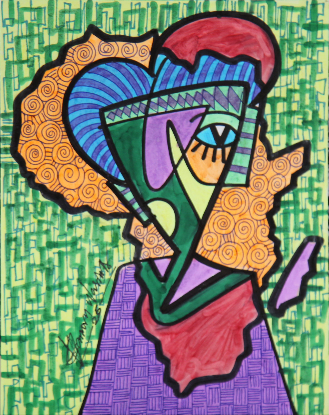 Fuskokin Afirka. African Decorative Art. A Collection Miniature Paintings by Nigerian Artist Daminu Wasiu.
