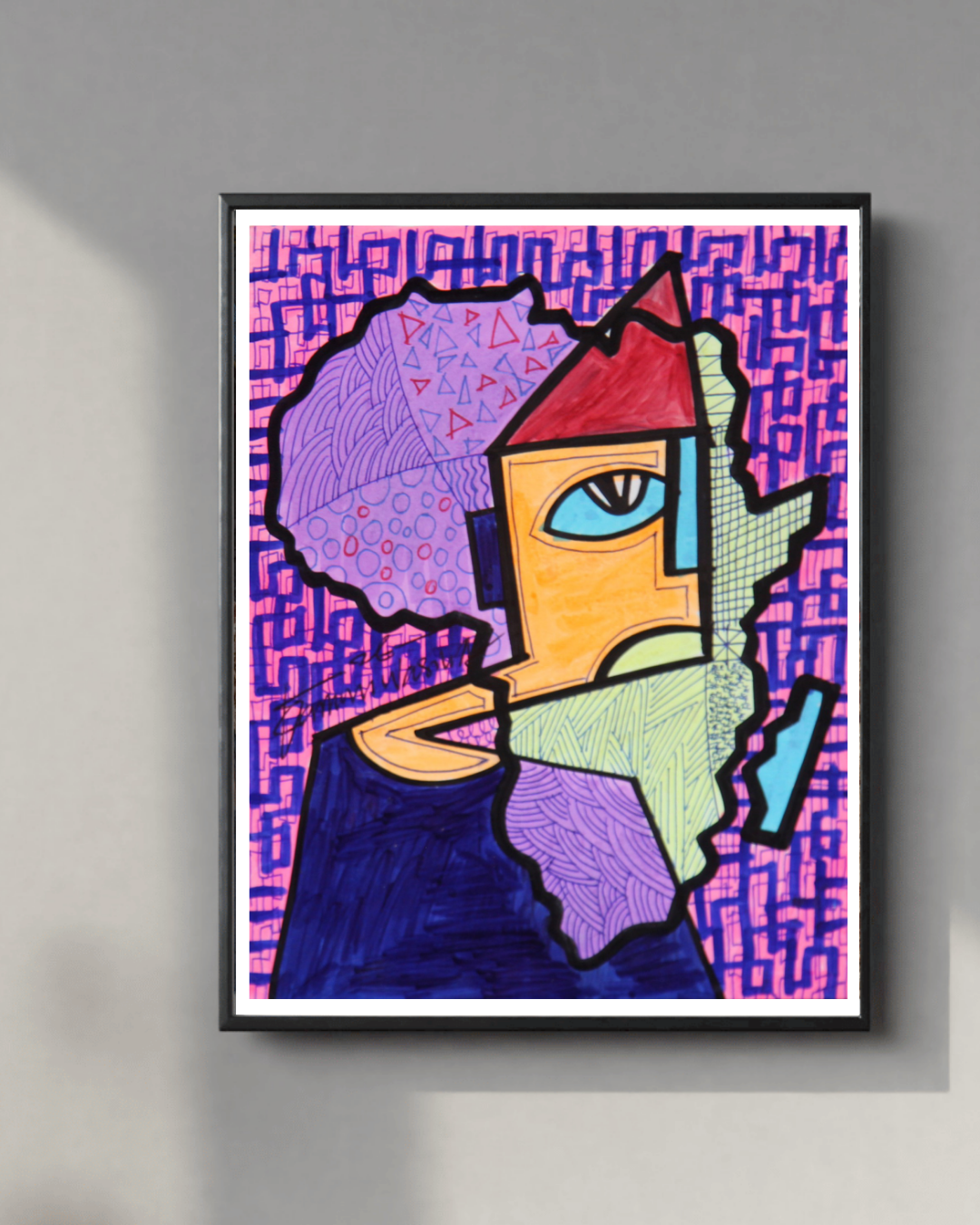 Fuskokin Afirka. African Decorative Art. A Collection Miniature Paintings by Nigerian Artist Daminu Wasiu.