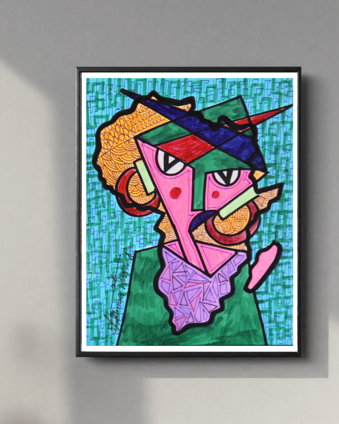 Fuskokin Afirka. African Decorative Art. A Collection Miniature Paintings by Nigerian Artist Daminu Wasiu.