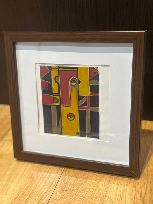 Compacted 2 - Original African Miniature Paintings.