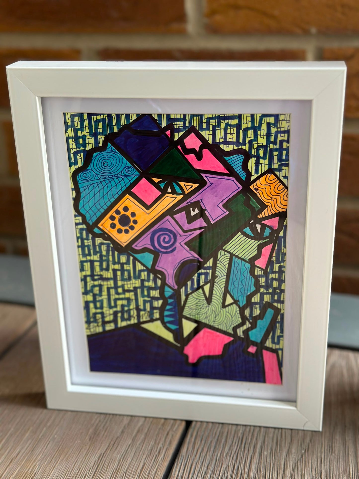 Fuskokin Afrika. African Decorative Art. A Collection of Miniature Paintings.