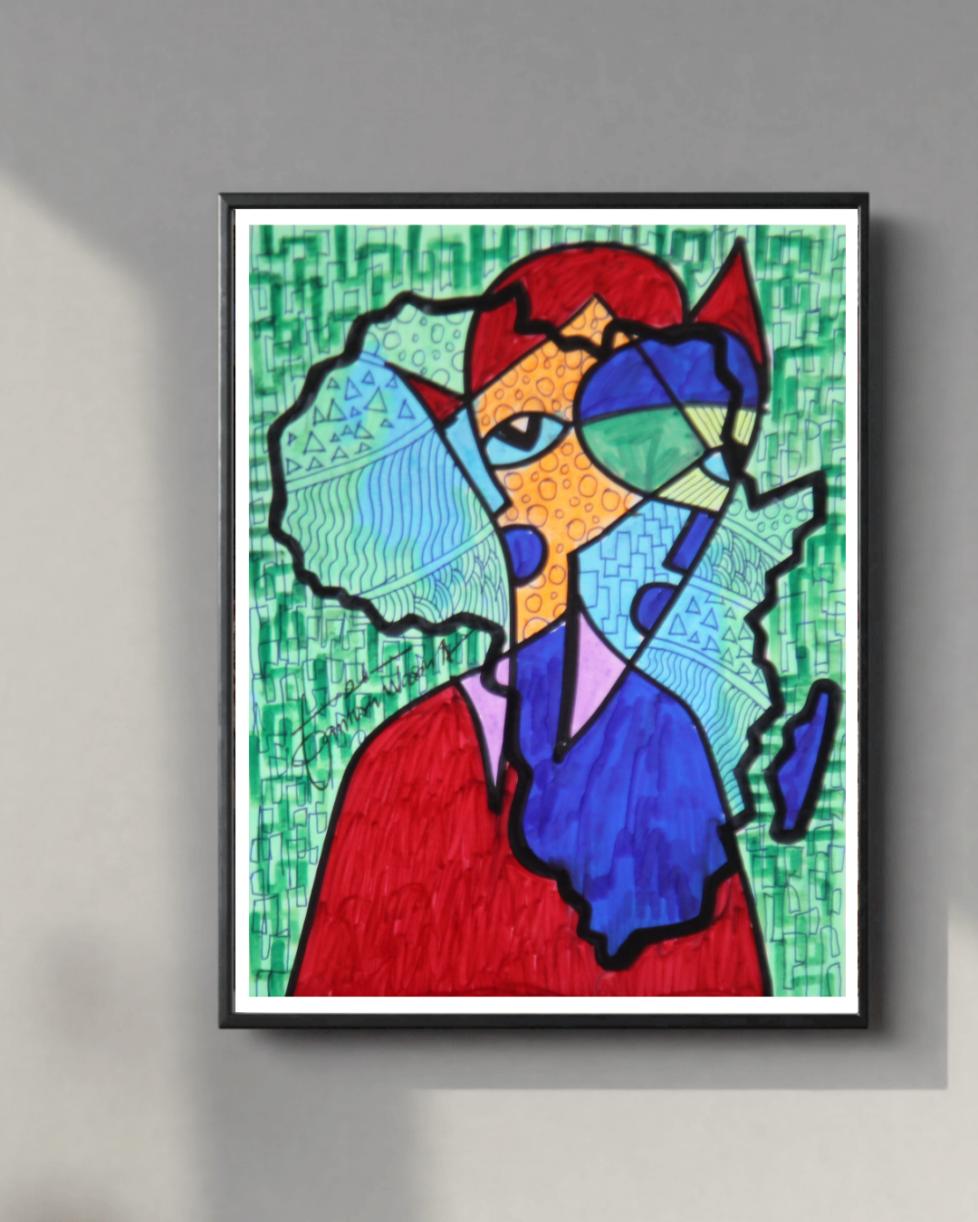 Fuskokin Afirka. African Decorative Art. A Collection Miniature Paintings by Nigerian Artist Daminu Wasiu.