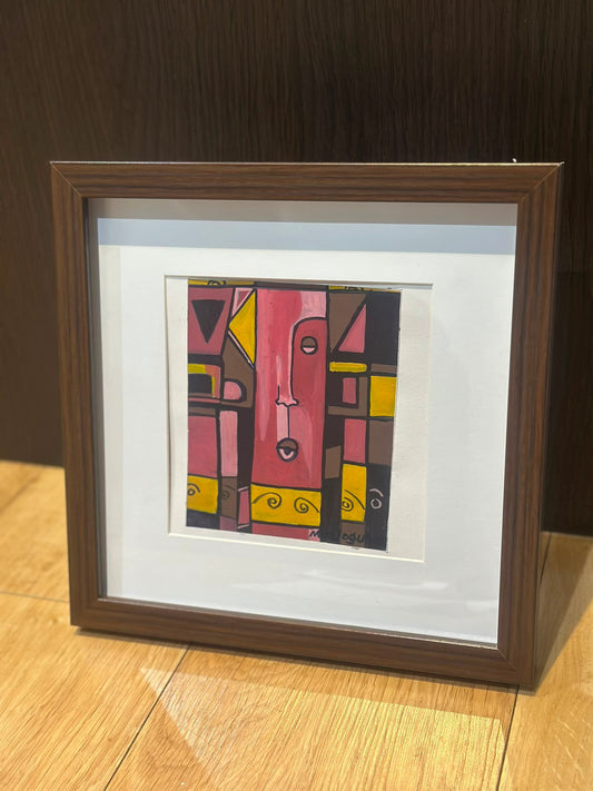 Compacted - Original African Miniature Paintings.